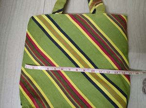 Striped Tote Bag