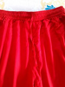 Red Shirt N Shorts Coord Set