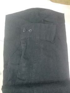 Driftwood Black Button-Down Shirt - Size M
