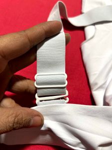 White Nursing Sports Bra