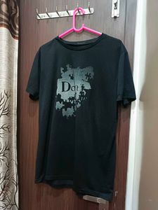 Black Graphic Tee
