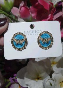 Butterfly Stud Earrings