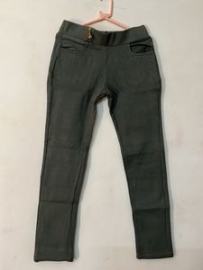 Women Olive Jegging