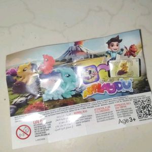 Kinder Surprise Toy Figures ,cute keychain dragon