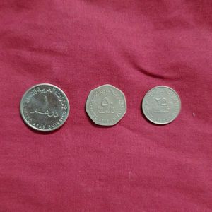 United States Of Arab Emirates Dirham Coin Set