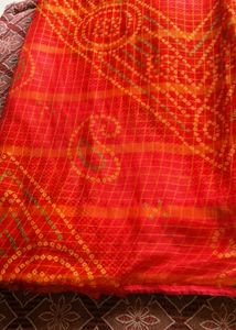 Bandhani &amp; Leheriya Sarees combo 2