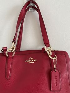Coach Red Handbag