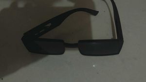 Black Rectangle Sunglasses