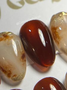 Blood Red Press-On Nail Set