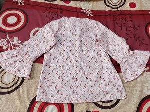 Pink Floral Tunic