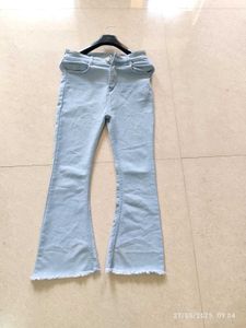 Light Wash Flare Jeans