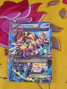 MEGA Groudon Primigenio EX Card