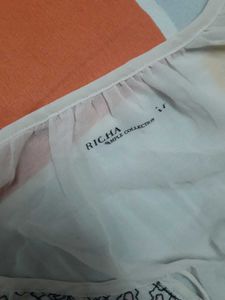 Embroidered Peasant Top