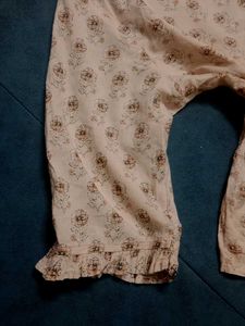 Floral Print Crop Top