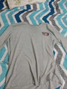 Gray Long Sleeve T-Shirt