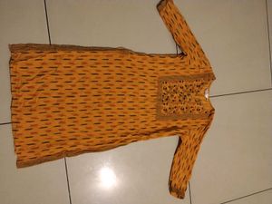 Floral Print Kurta with dupatta