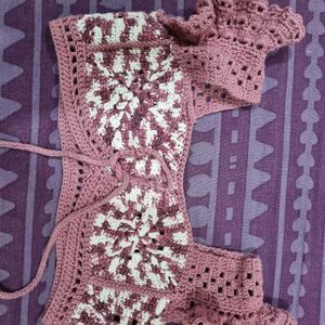 Crochet Stylish Crop Top