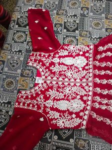 Elegant Anarkali kurti with legging