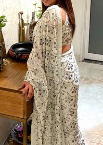 Designer Embroidered Saree