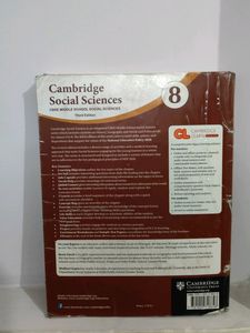 Cambridge Social Sciences CBSE Book Class 8