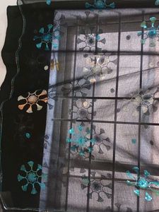Beautiful Black Saree