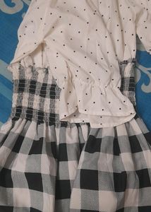 Cute Polka Dot &amp; Gingham Dress