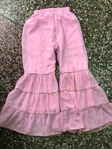 Pink Embellished Kurta