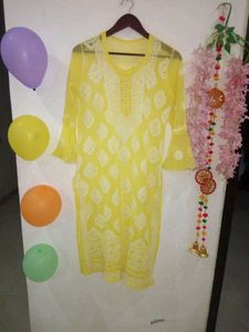 New Lucknavi Chickenkari Kurtis (2)