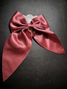 Satin Bow Hair-clip
