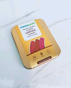 Mamaearth Moisture Matte Long Stay Lipstick Minis