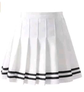 Pleated Korean Mini Skirt🤍🖤