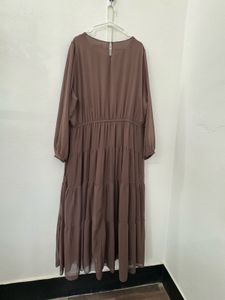 Tiered Flowy Midi Dress