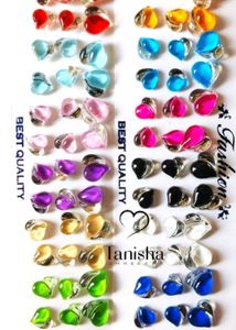 Pack Of 36 Different Crystal Earings.