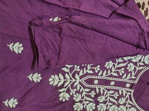 Elegant Embroidered short Kurta
