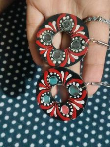 Handmade Mirror Earrings