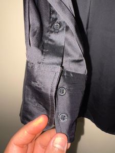 🔻H&amp;M loose fit satin shirt