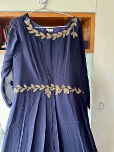 Navy Blue Gown