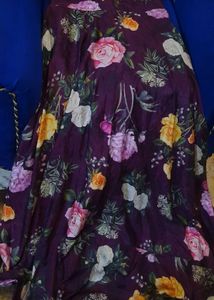 Floral Print long Skirt