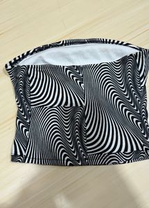 zebra  Tube Top