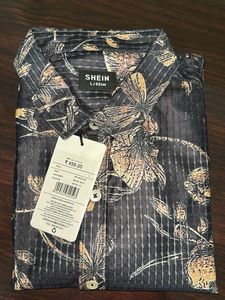 SHEIN New With  Tag ..Floral Print Shirt