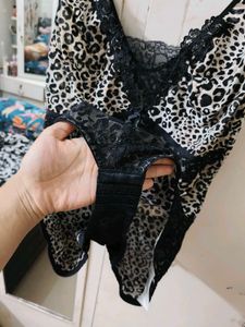 Leopard Lace Bodysuit