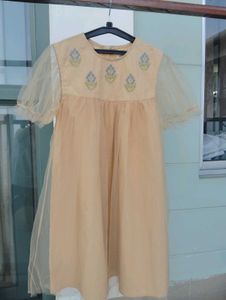 Girls Embroidered Summer Dress