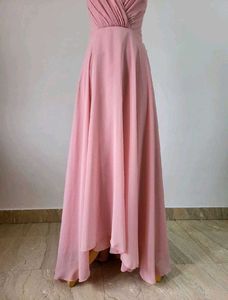Elegant Pink Maxi Dress