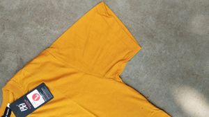 Brand New Yellow Cotton Graphic Printed T-shirt