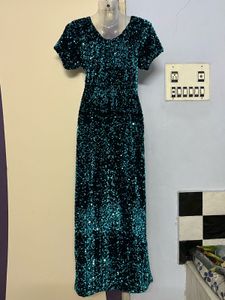 double shade Sparkling Sequin Bodycon Dress