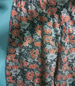 Floral Print Capri trouser 🟠