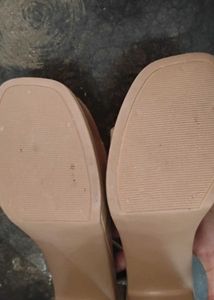 Nude Platform Heels