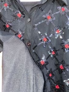 Floral Embroidered Top