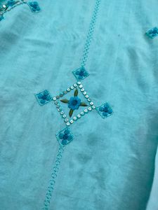 Embroidery Cotton Suit