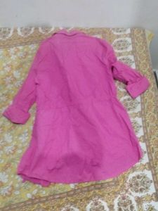 Pink Shirt Tunic